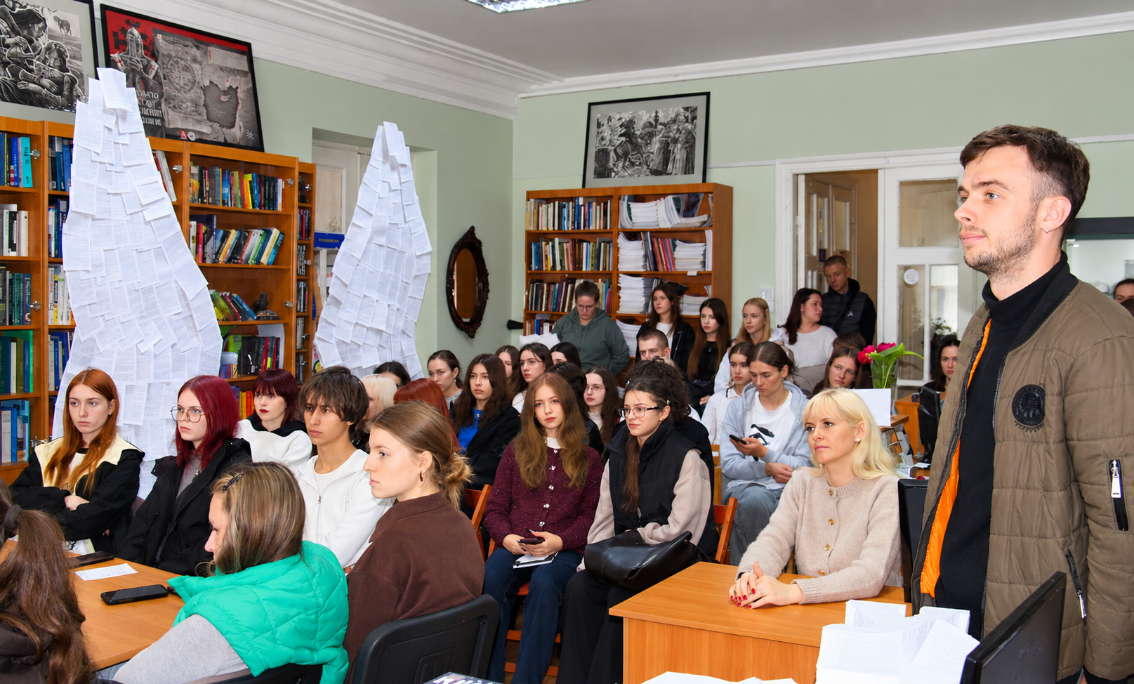 Cлухачі перекладацької зустрічі